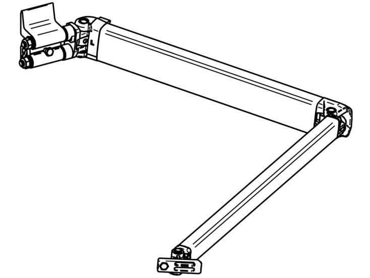 Thule Omnistor braccio sinistro 4900 300-350