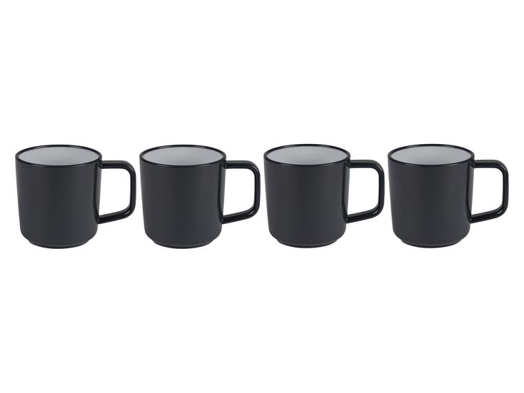 Kampa Charcoal set di tazze
