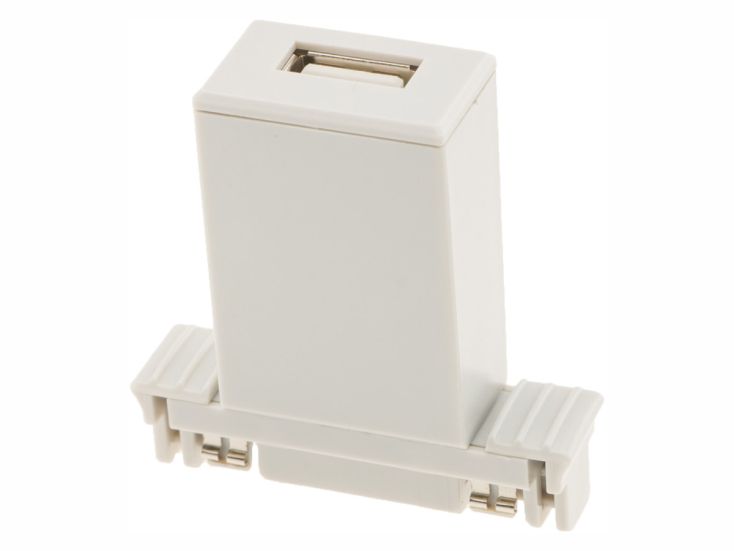 Rialto S 5V adattatore USB bianco
