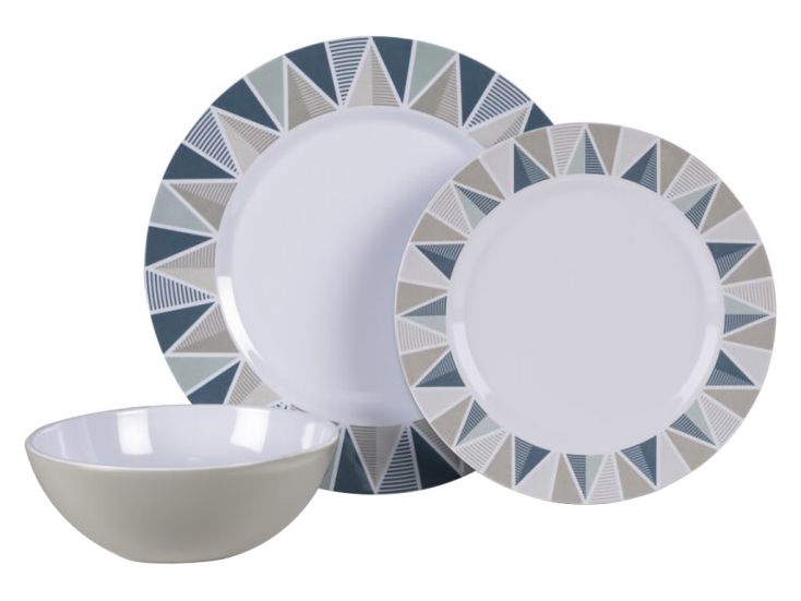 Kampa Apex set di stoviglie 12 pezzi
