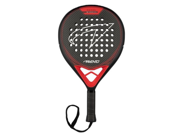 Avento Conquista racchetta padel nero/rosso