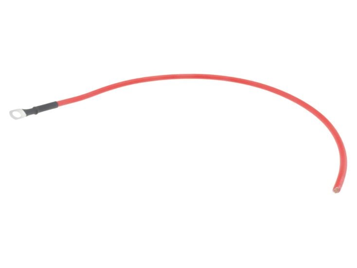 BBA cavo per batteria da 10 mm lunghezza 50 cm - Red
