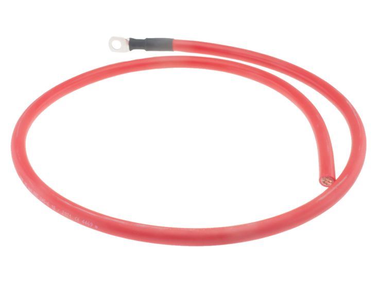 BBA cavo per batteria da 25 mm lunghezza 100 cm - Red