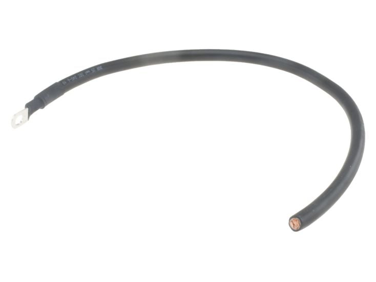 BBA cavo per batteria da 25 mm lunghezza 50 cm - Black