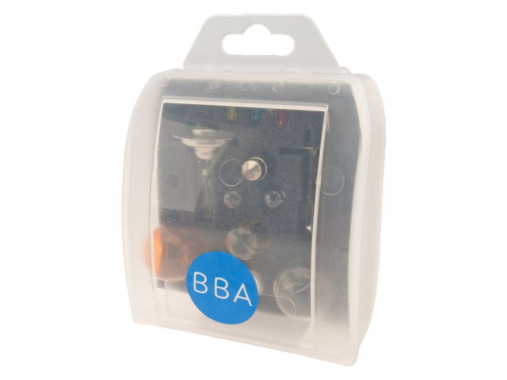BBA H7/H1 set lampadine e fusibili di riserva