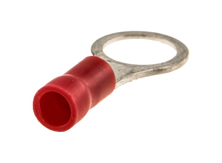 Capocorda rosso ad anello set da 10 pezzi - 8,4 MM
