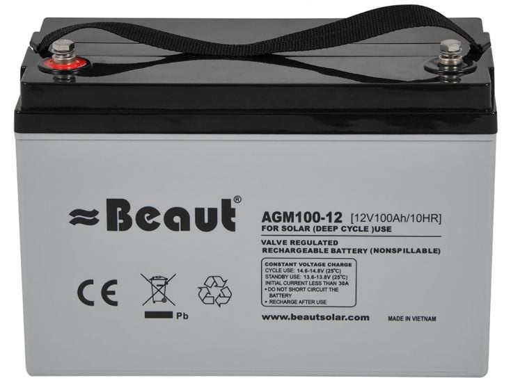 Beaut batteria AGM 100 Ah