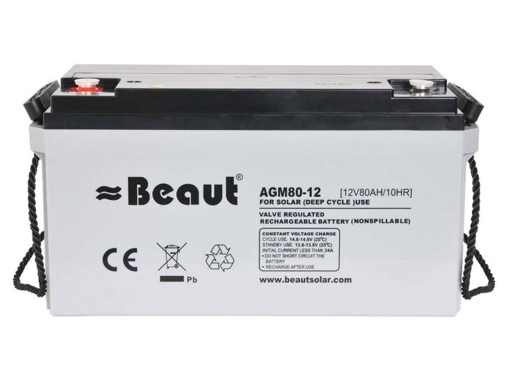 Beaut batteria AGM 80 Ah