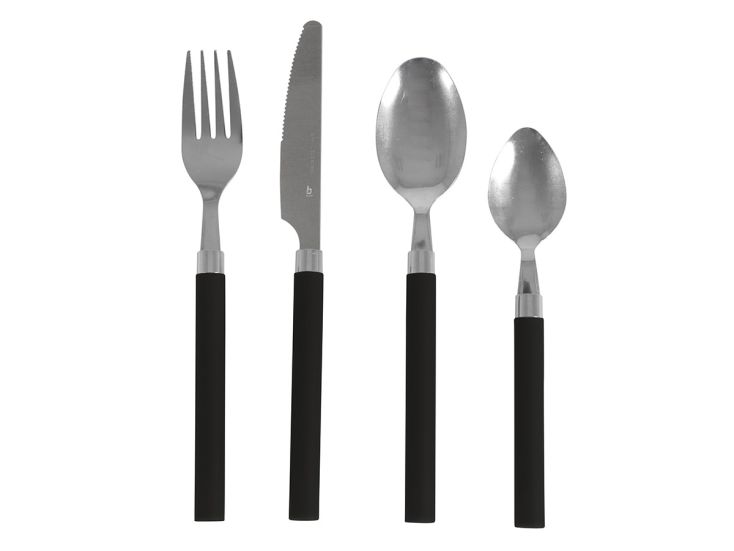 Bo-Camp set di posate - Black