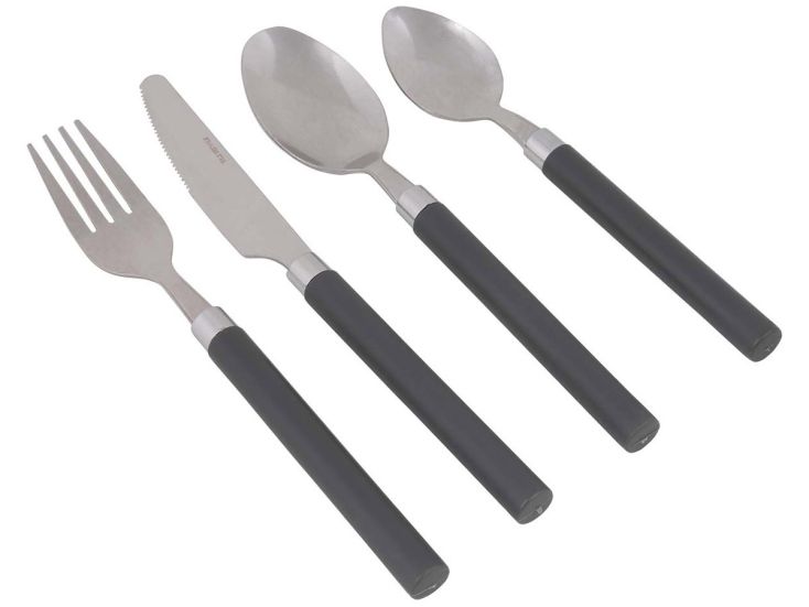Bo-Camp set di posate in acciaio inox - 16 pezzi