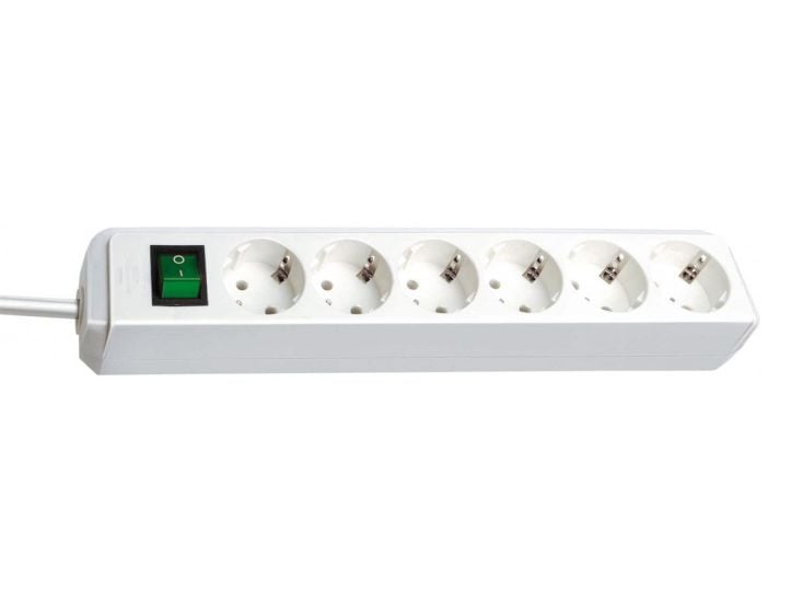 Brennenstuhl Eco-Line presa a 6 ingressi con interruttore