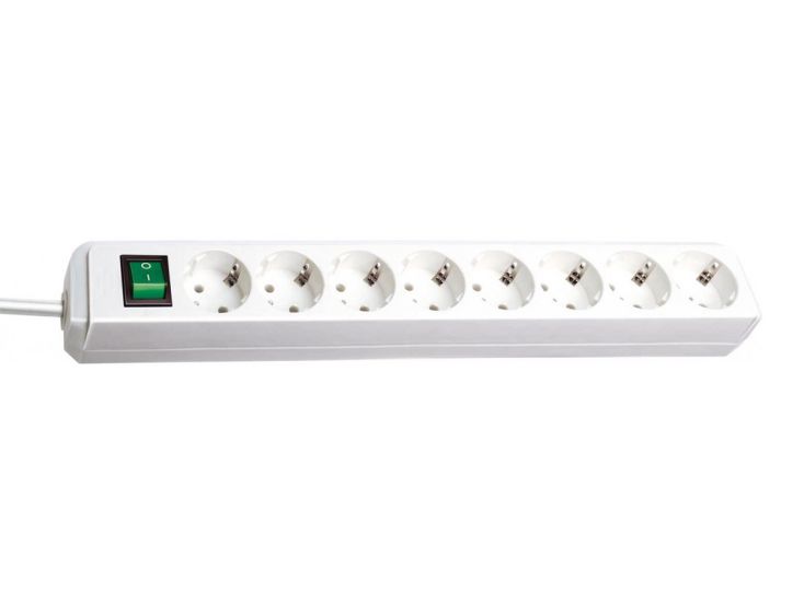 Brennenstuhl Eco-Line presa a 8 ingressi con interruttore