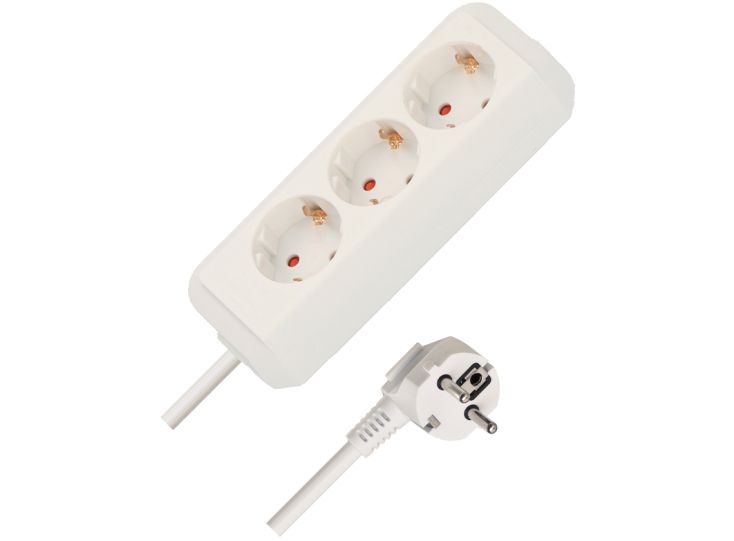 Brennenstuhl Eco-Line presa tripla - 1,5 metri