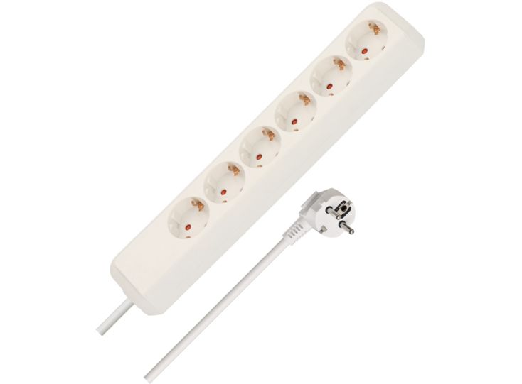 Brennenstuhl Eco-Line presa multipla a 6 ingressi