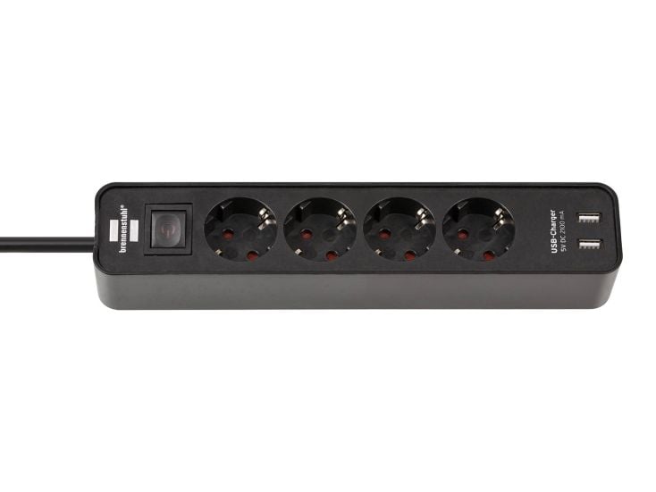 Brennenstuhl Ecolor multipresa con USB