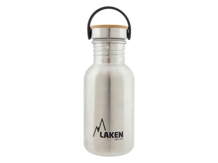 Laken Basic Bamboo 500 ml borraccia - Silver