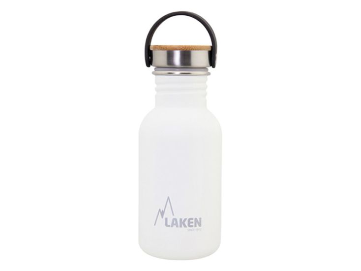 Laken Basic Bamboo 500 ml borraccia - White