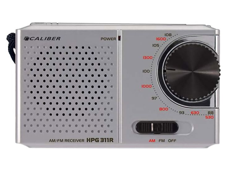 Caliber HPG311R radio FM portatile