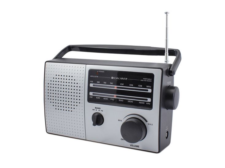 Caliber HPG317R radio FM portatile