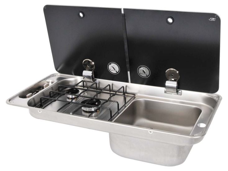 CAN FRN363 piano cottura con lavello