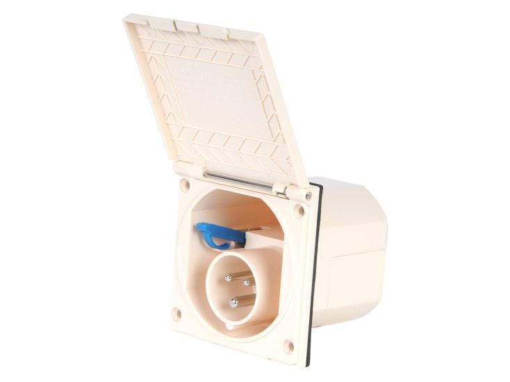 Haba presa CEE a muro beige
