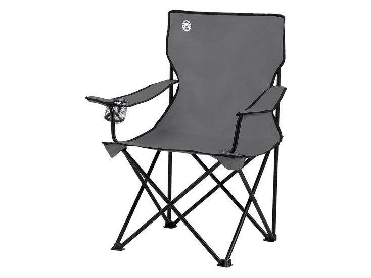 Coleman Quad Chair Grey sedia pieghevole