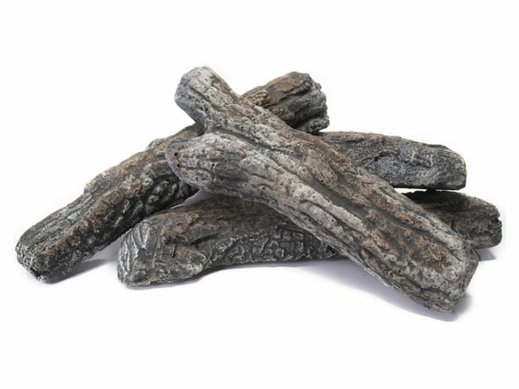 Cosi Fire legna decorativa in ceramica