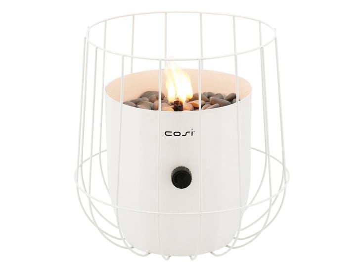 Cosi Fires Cosiscoop Basket lanterna a gas - White