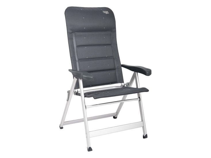 Crespo AL-235 Deluxe sedia schienale reclinabile - Dark Grey
