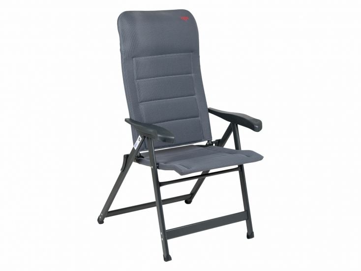 Crespo AP-237 Air-Deluxe Grey sedia schienale reclinabile