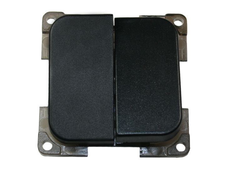 Haba C-line interruttore doppio - Black