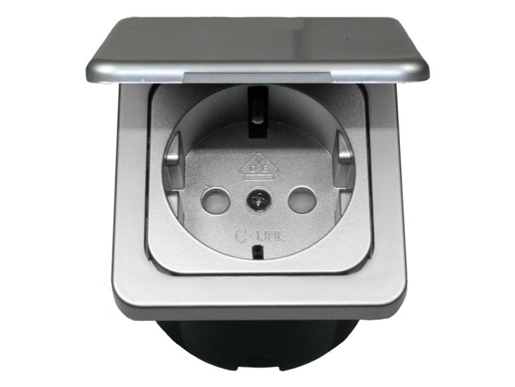 Haba presa a muro - Silver