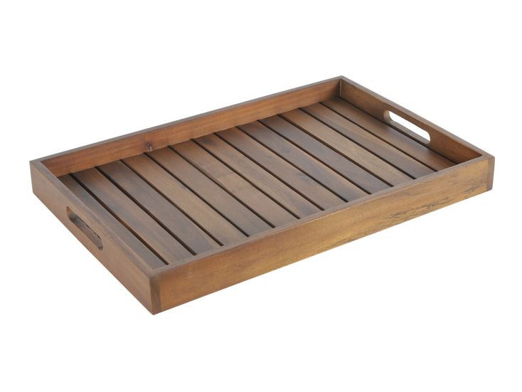 Outdoor Feelings vassoio in acacia 60 x 40 cm