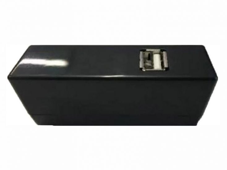 Dometic USB 2 A adattatore nero per binario di alimentazione