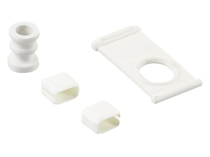 Dometic pomello di fissaggio con anello per tenda a rullo - White