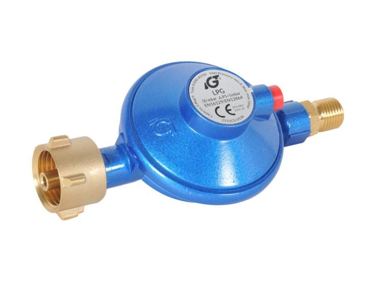 Obelink 50 mbar 1/4" sx G12 regolatore di pressione