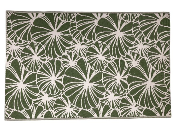 Esschert Design tappeto da esterno fiori