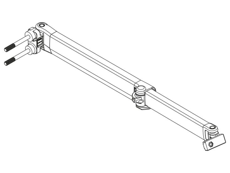 Fiamma braccio sinistro F65S 011 320-400