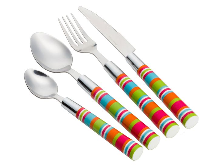 Flamefield Stripes set di posate 16 pezzi