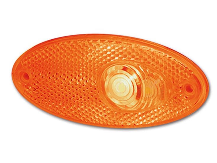 Hella luce d'ingombro laterale ovale LED arancione