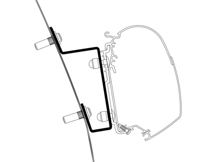 Thule adattatore 5200 Ford Transit H3