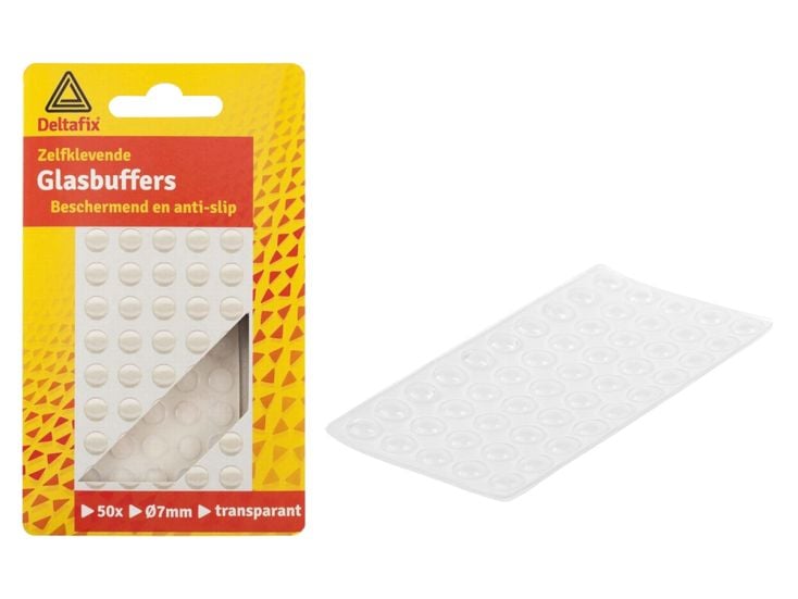 Deltafix gommini trasparenti 50 pezzi