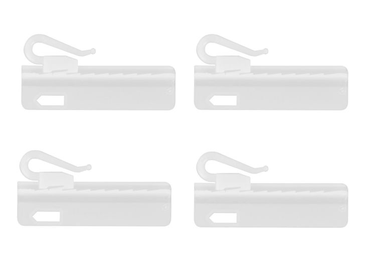 Ganci per tendine set da 4