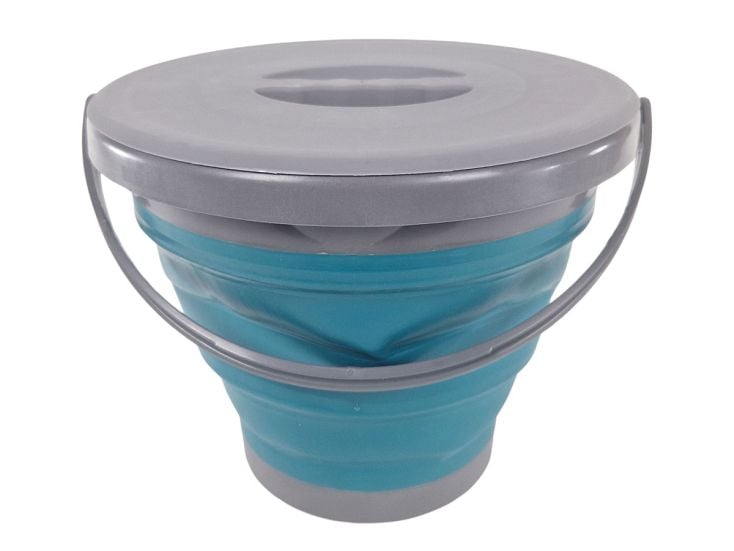 Secchio pieghevole con coperchio - 5 l
