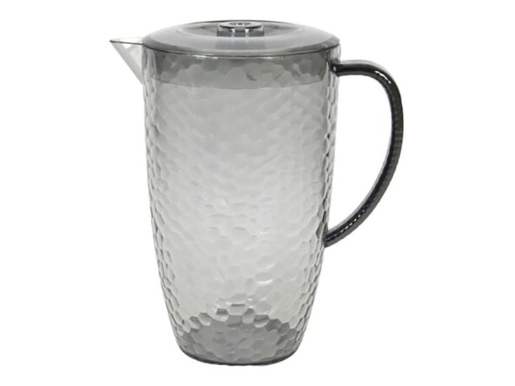 Caraffa grigio trasparente