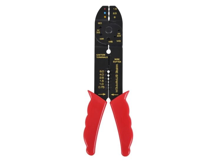Pinza crimpatrice/spelafili