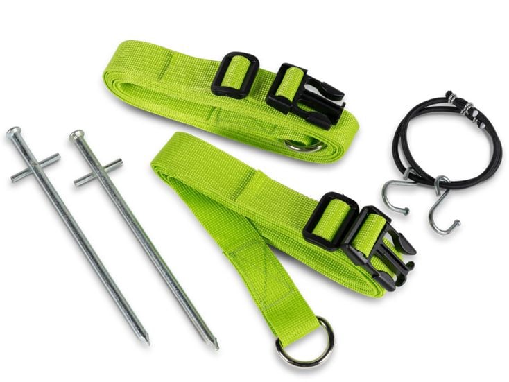 Dometic Storm Tie Down Kit Green nastro stabilizzante