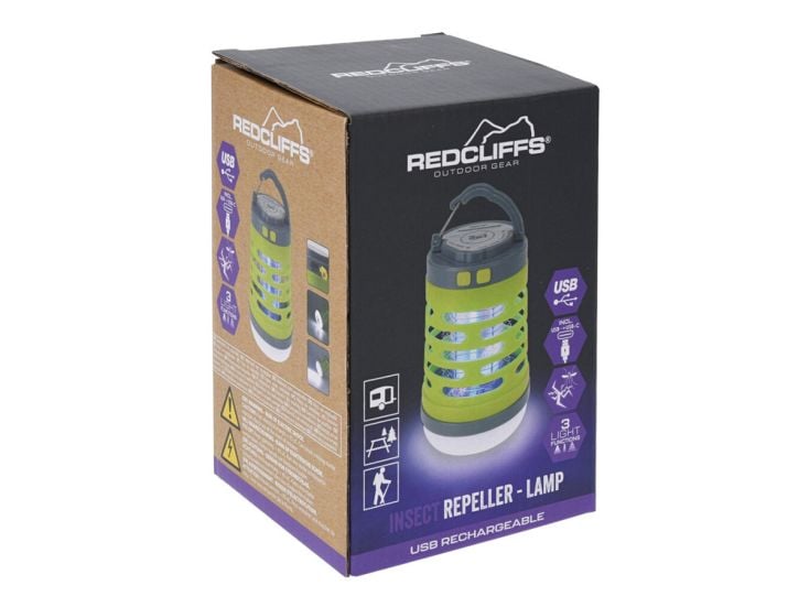 Redcliffs lampada per campeggio e anti insetti