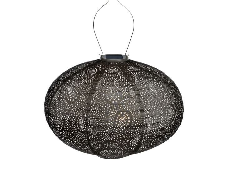 Lumiz Paisley Oval 40 lampioncino a energia solare - Khaki