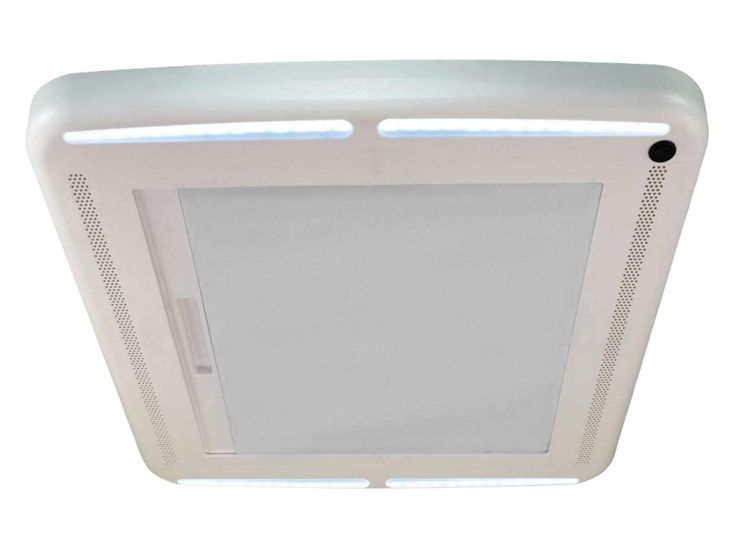 Maxxfan MaxxShade cornice interna con luci LED